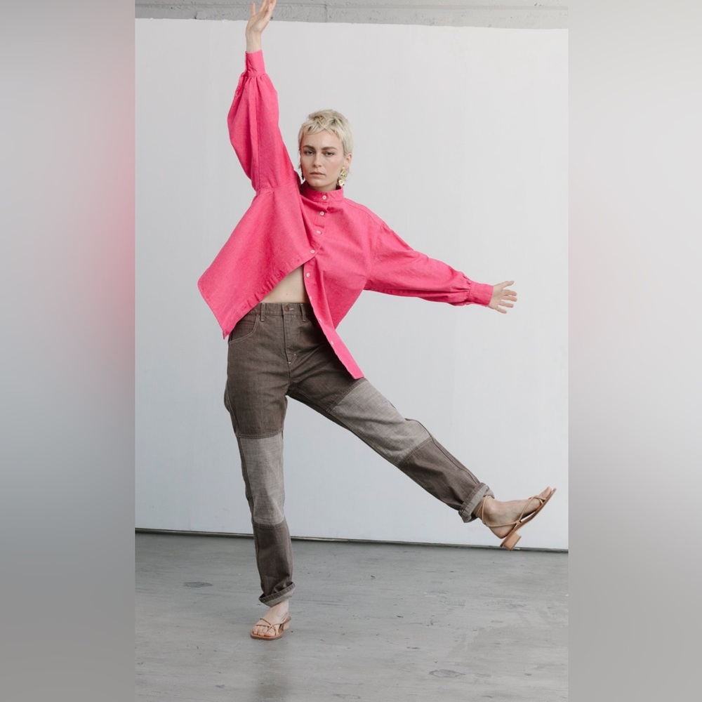 Two-tone walnut jean Carleen US